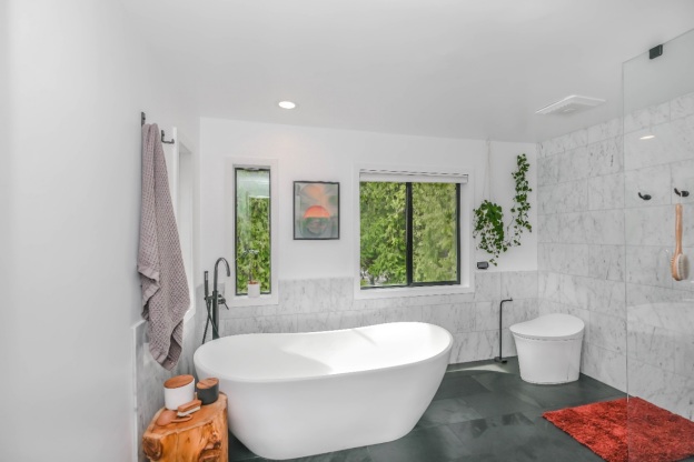 A remodeled bathroom with a fresh look
